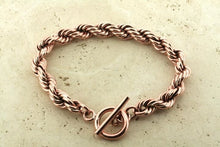 Load image into Gallery viewer, Rope Link Bracelet - Copper