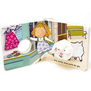 House of Marbles Mary Had a Little Lamb Chunky Finger Puppet Book