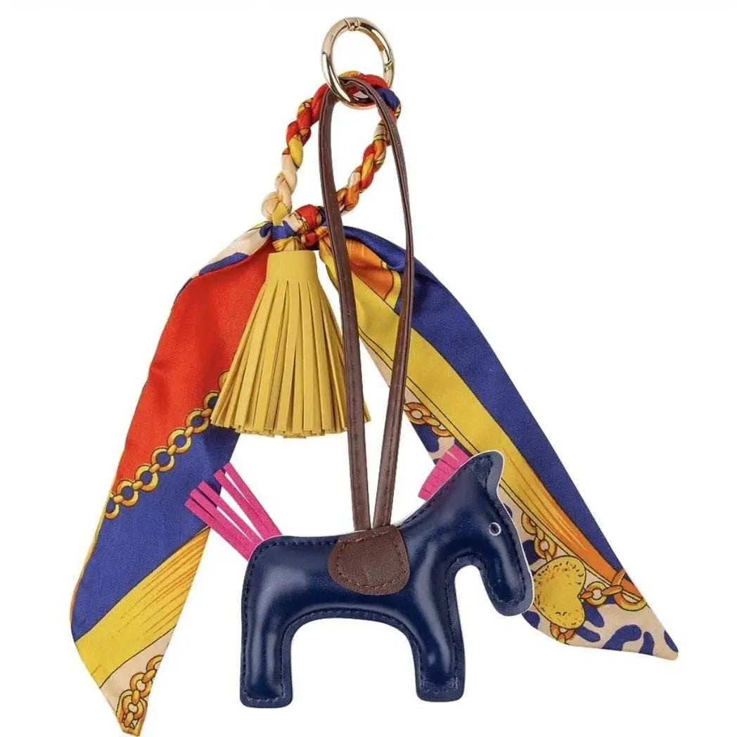 Ippico Deluxe Pony Keyring | Navy