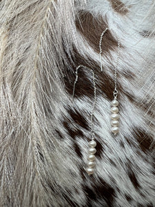 Pearl Threaded Dangle