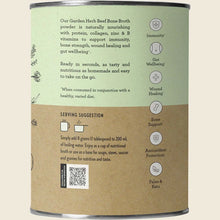 Load image into Gallery viewer, NUTRA NATURALS
Beef Bone Broth Garden Herb 125g