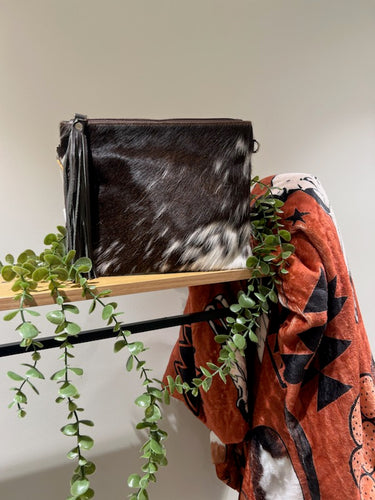 Elsie Large Clutch - 3 Chocolate