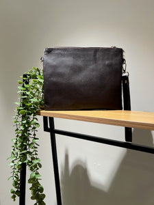 Elsie Large Clutch - 2 Chocolate