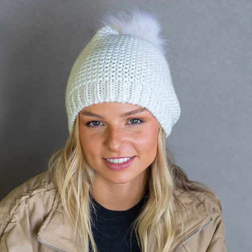Iva Beanie - Ivory