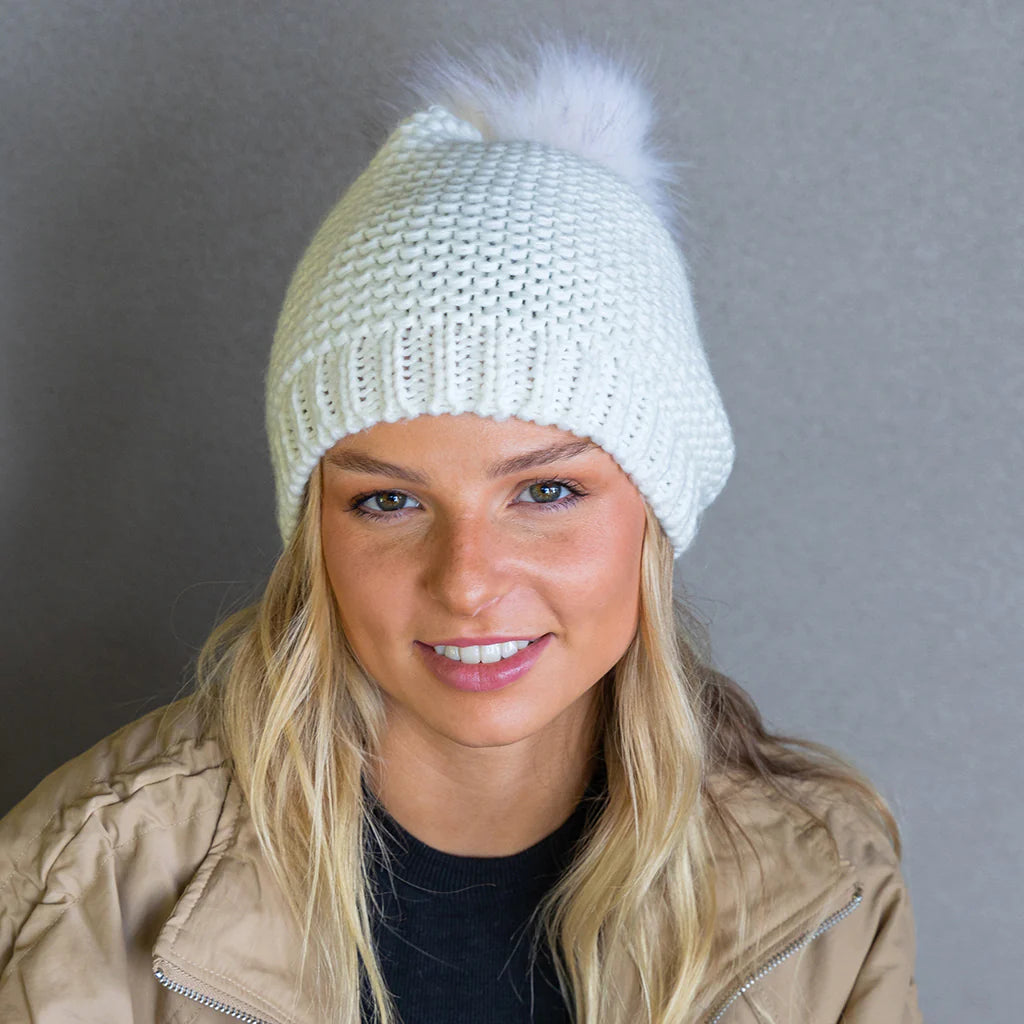 Iva Beanie - Ivory