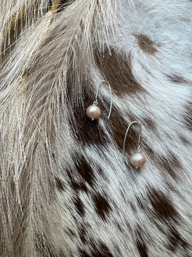 Pink Pearl Dangles