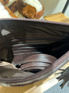 Elsie Large Clutch - 2 Chocolate