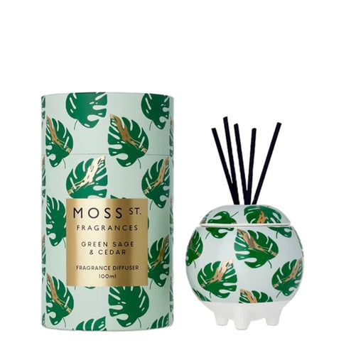 MEWS - GREEN SAGE & CEDAR MINI DIFFUSER 100ml