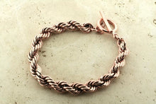 Load image into Gallery viewer, Rope Link Bracelet - Copper
