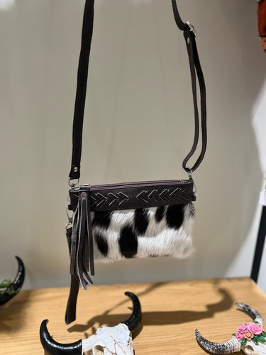 Caprice Stitched Clutch - 1 Chocolate