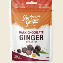 Load image into Gallery viewer, BUDERIM GINGER
Dark Chocolate Ginger Zesty and Rich 125g