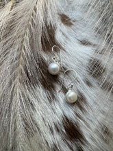 Load image into Gallery viewer, Sterling Silver and Freshwater Pearl Dangles