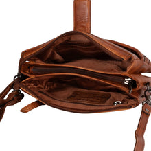 Load image into Gallery viewer, Faye Leather Phone Bag Cognac GW6853COG