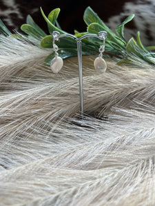 Freshwater Pearl Flat Drops