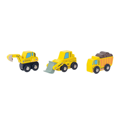Wooden Wheelie Construction Set