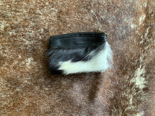 Card and Change Cowhide Purse – Florida