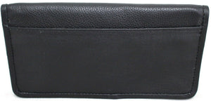 Tobacco Pouch with Leather Lining - Black
