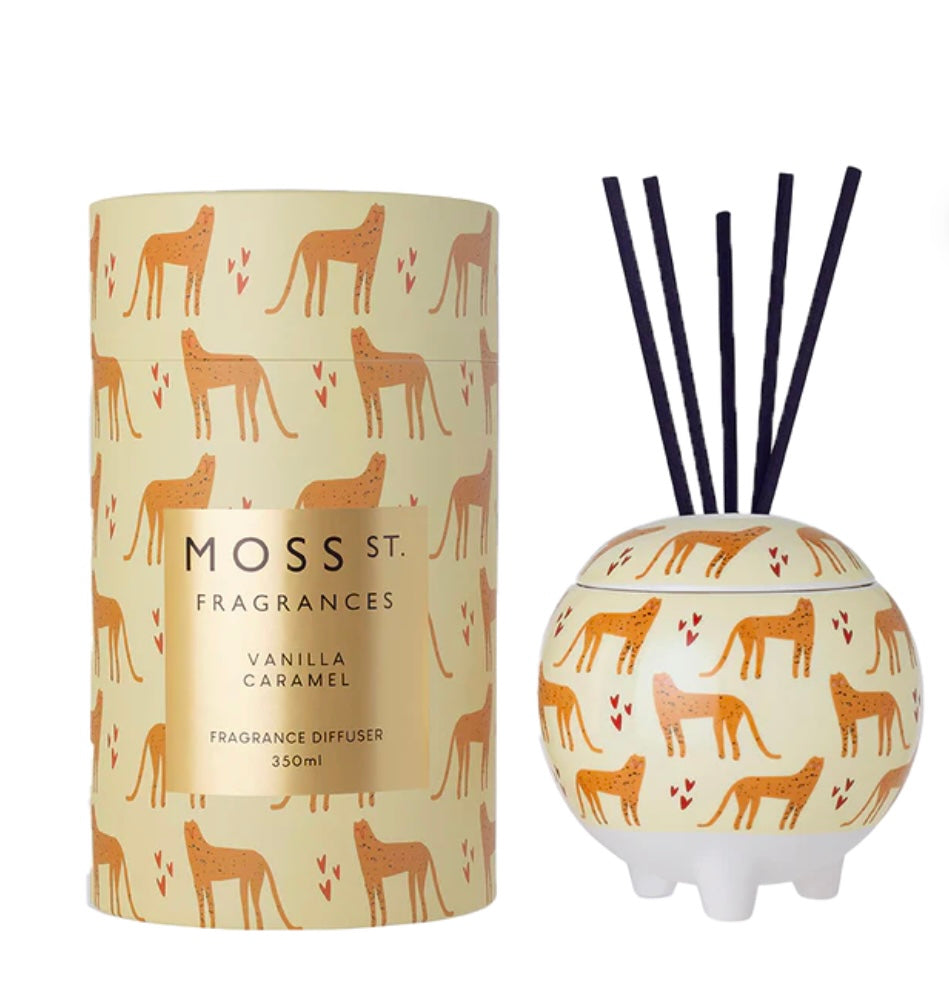 Vanilla Caramel Ceramic Diffuser 350ml