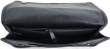 Load image into Gallery viewer, Tobacco Pouch with Leather Lining - Black