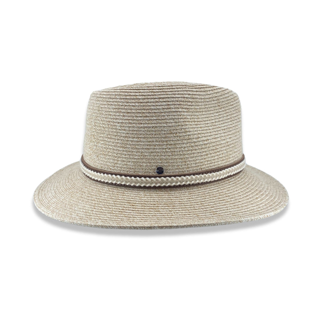 Rigon Headwear Hats AP022 OATMEAL 56CM (S/M) - YARRUNGA CREEK FEDORA