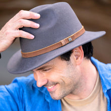 Load image into Gallery viewer, Rigon Headwear Hats TJ013 CHARCOAL 57CM (M) - SIMPSON ADVENTURER