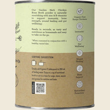 Load image into Gallery viewer, NUTRA NATURALS
Chicken Bone Broth Garden Herb 125g