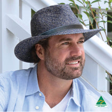 Load image into Gallery viewer, Rigon Headwear Hats AP004 MIX NAVY 58CM (M/L) - STONEY CREEK FEDORA