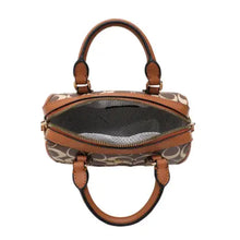 Load image into Gallery viewer, Ember Brown Vera May Vegan Handbag