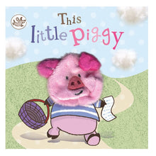 Load image into Gallery viewer, House of Marbles This Little Piggy Chunky Finger Puppet Book