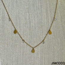 Load image into Gallery viewer, Crystal ball &amp; gold teardrops - JNK1003