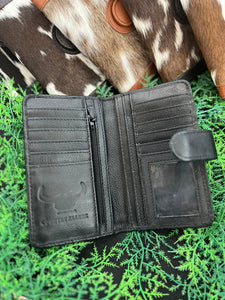 Country Allure - Elly Pocket Purse - Black 025