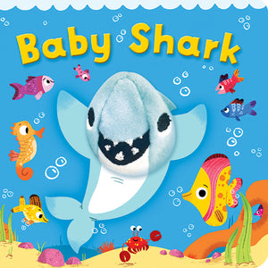 House of Marbles Baby Shark Finger Puppet Book