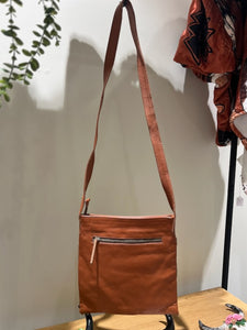 Ally Crossbody Bag - 1 Tan