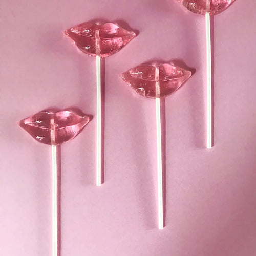 Sweet Lips Cotton Candy Lollipop