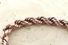 Load image into Gallery viewer, Rope Link Bracelet - Copper