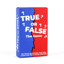 Load image into Gallery viewer, Collection
William Valentine Collection Gift Republic - True Or False Trivia Cards