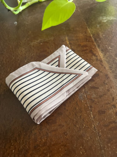 Neck/Hair Tie Grey/Stripe (9)