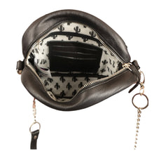 Load image into Gallery viewer, Country Allure Stella Cowhide Leather Handbag -Black 092