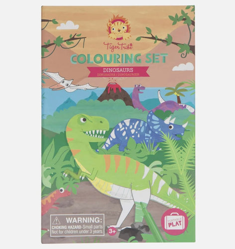 Colouring Set - Dinosaur
