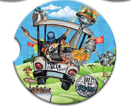 Car Coaster - 19th Hole