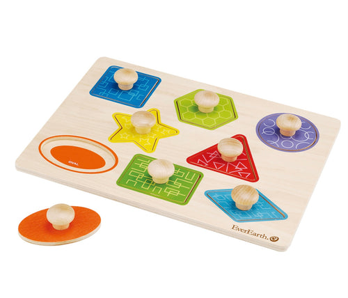 Educational Pull Out Shape Puzzle