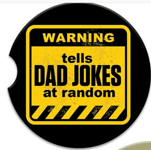 Car Coaster - Dad Jokes