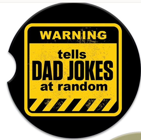 Car Coaster - Dad Jokes