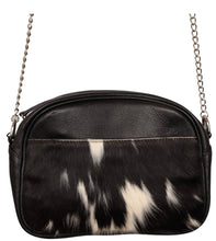 Load image into Gallery viewer, Country Allure Stella Cowhide Leather Handbag -Black 092
