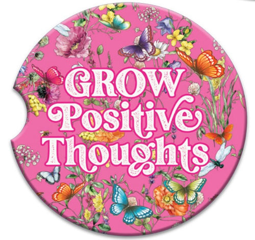 Car Coaster - Positive Thoughts