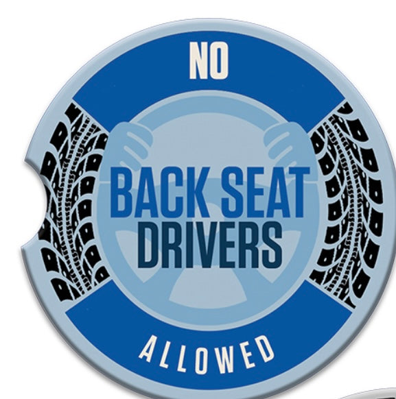 Car Coaster - Back Seat Drivers
