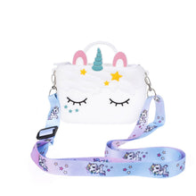 Load image into Gallery viewer, Kids Silicone Bag - Unicorn White (Handles)