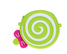 Load image into Gallery viewer, Kids Silicone Bag - Swirl Green