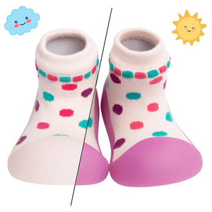 Big Toes - Original Polka Pink