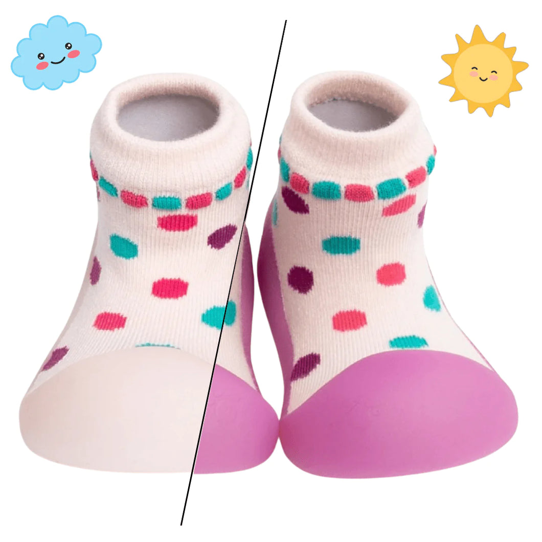 Big Toes - Original Polka Pink